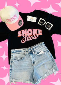 Smoke Show Crop Tee