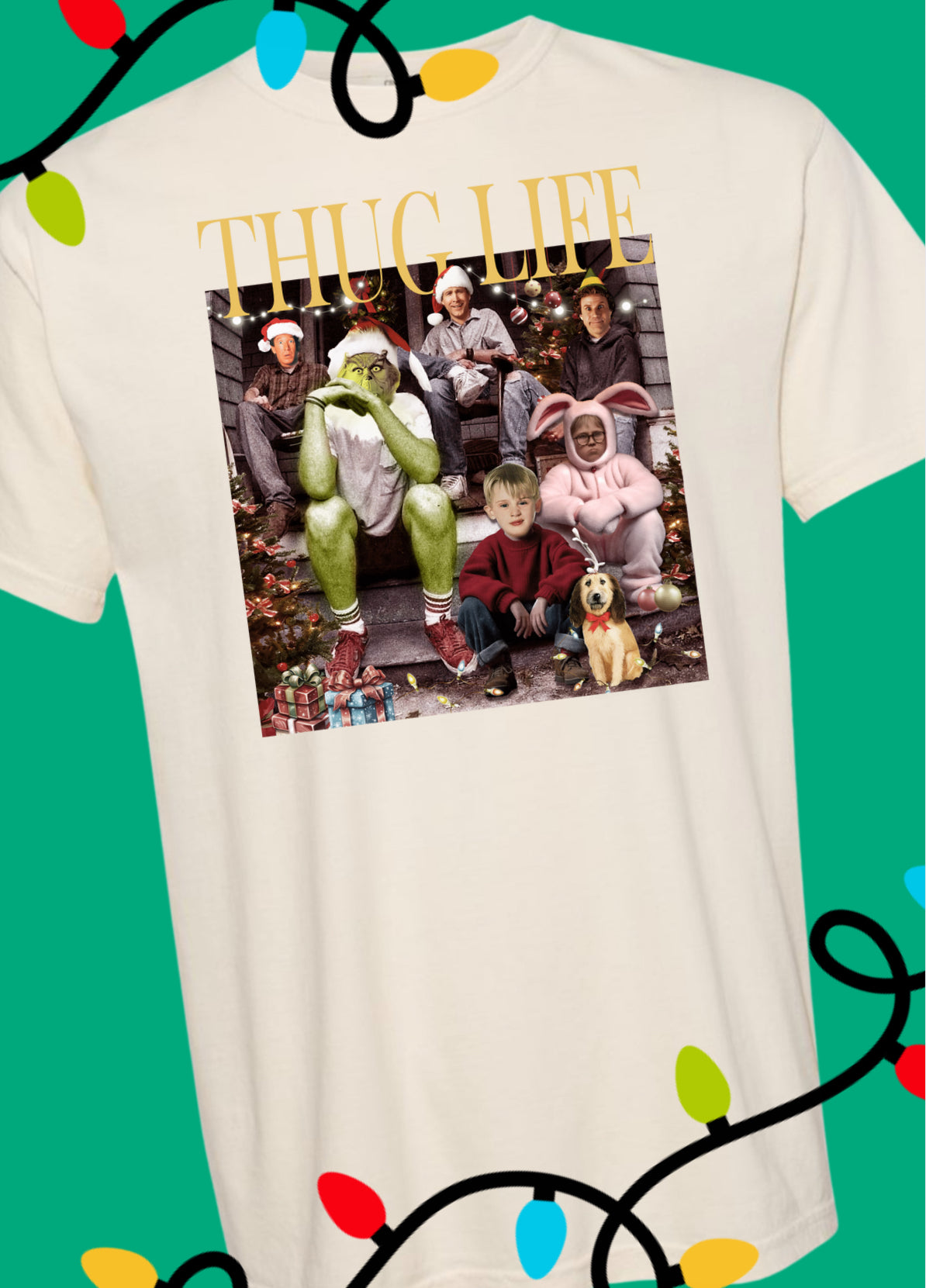 Thug Life Christmas Tee