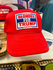 Blondes for Trump Trucker Hat