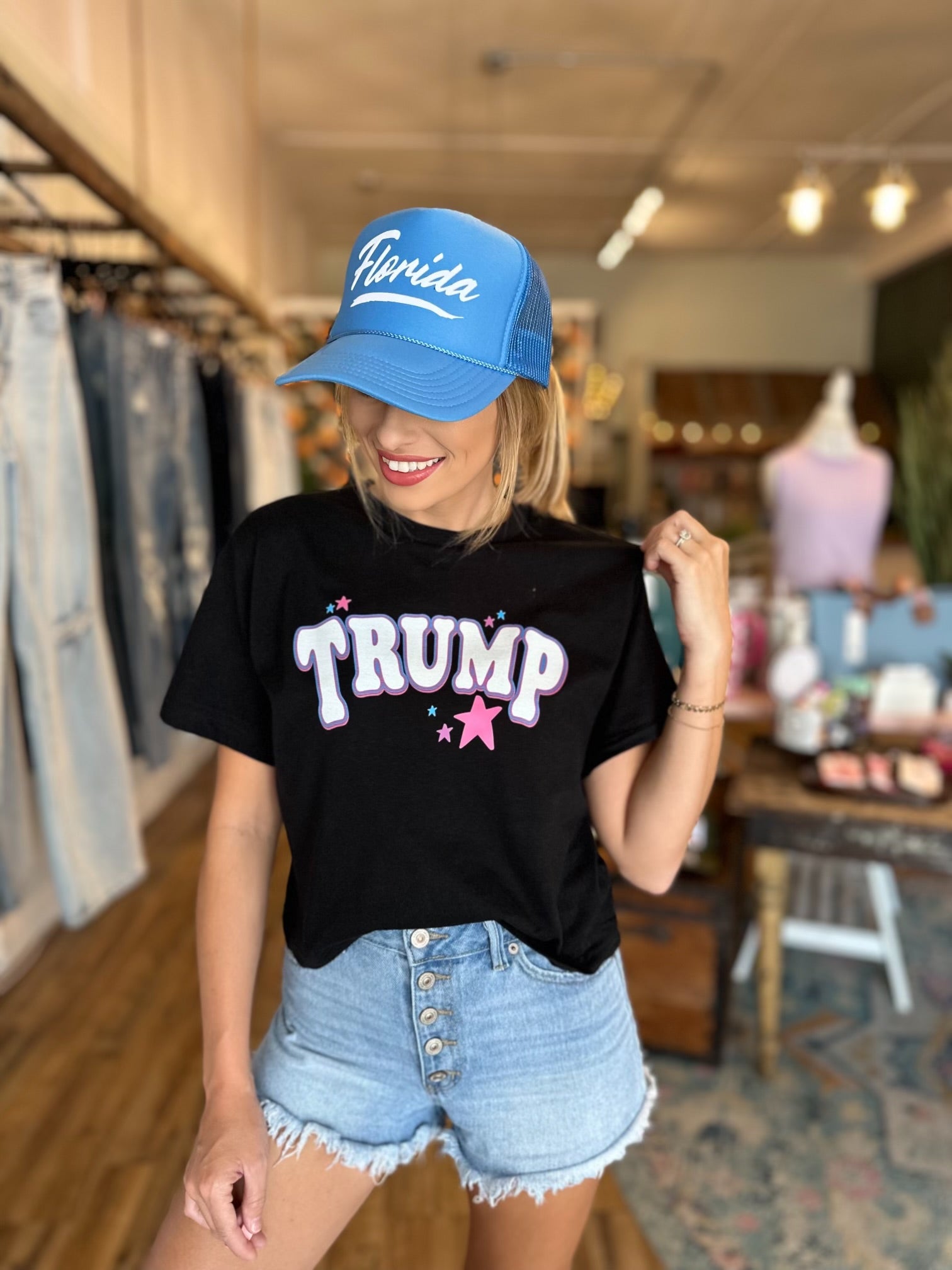 Trump Crop Tee