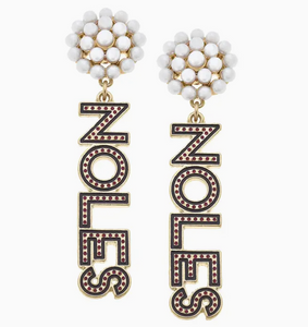 Pearl SEC Drop Earrings