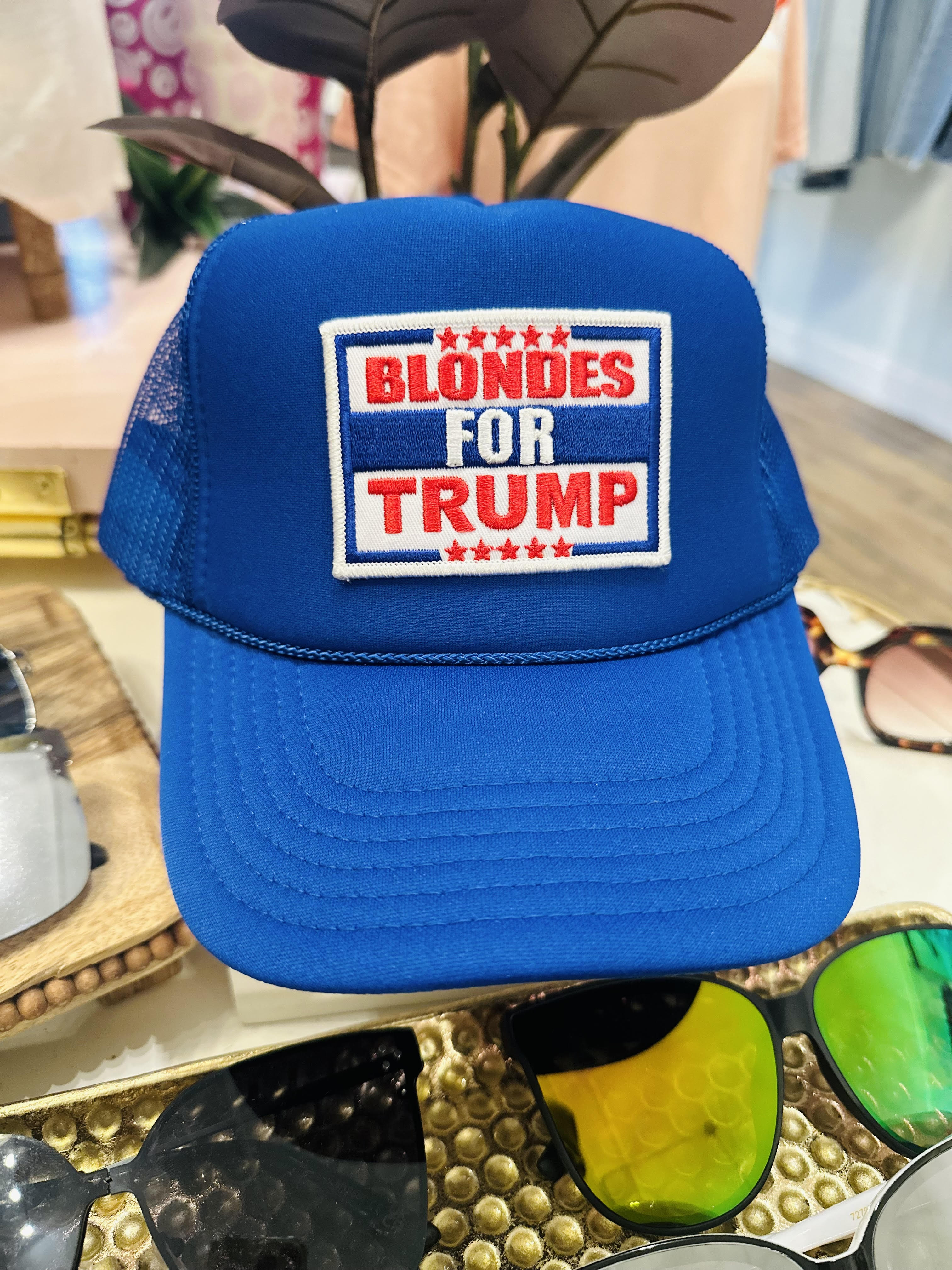 Blondes for Trump Trucker Hat